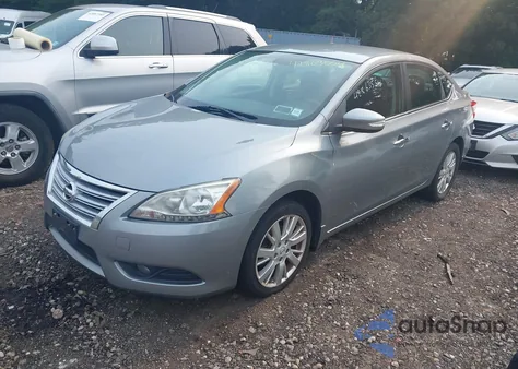 2014 Nissan Sentra Sl z USA, uszkodzony, nr VIN 3N1AB7AP2EY299719